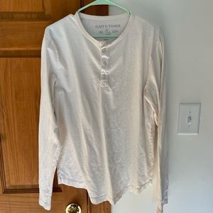 Men’s Flint and Tinder L/S Henley Large